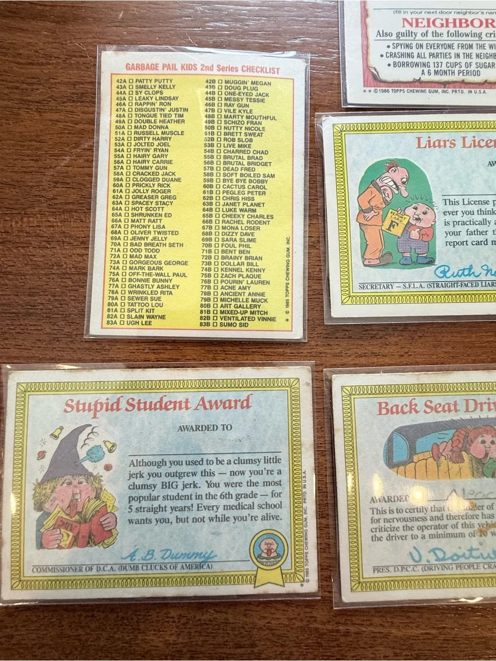 N/A collectible 1985 garbage